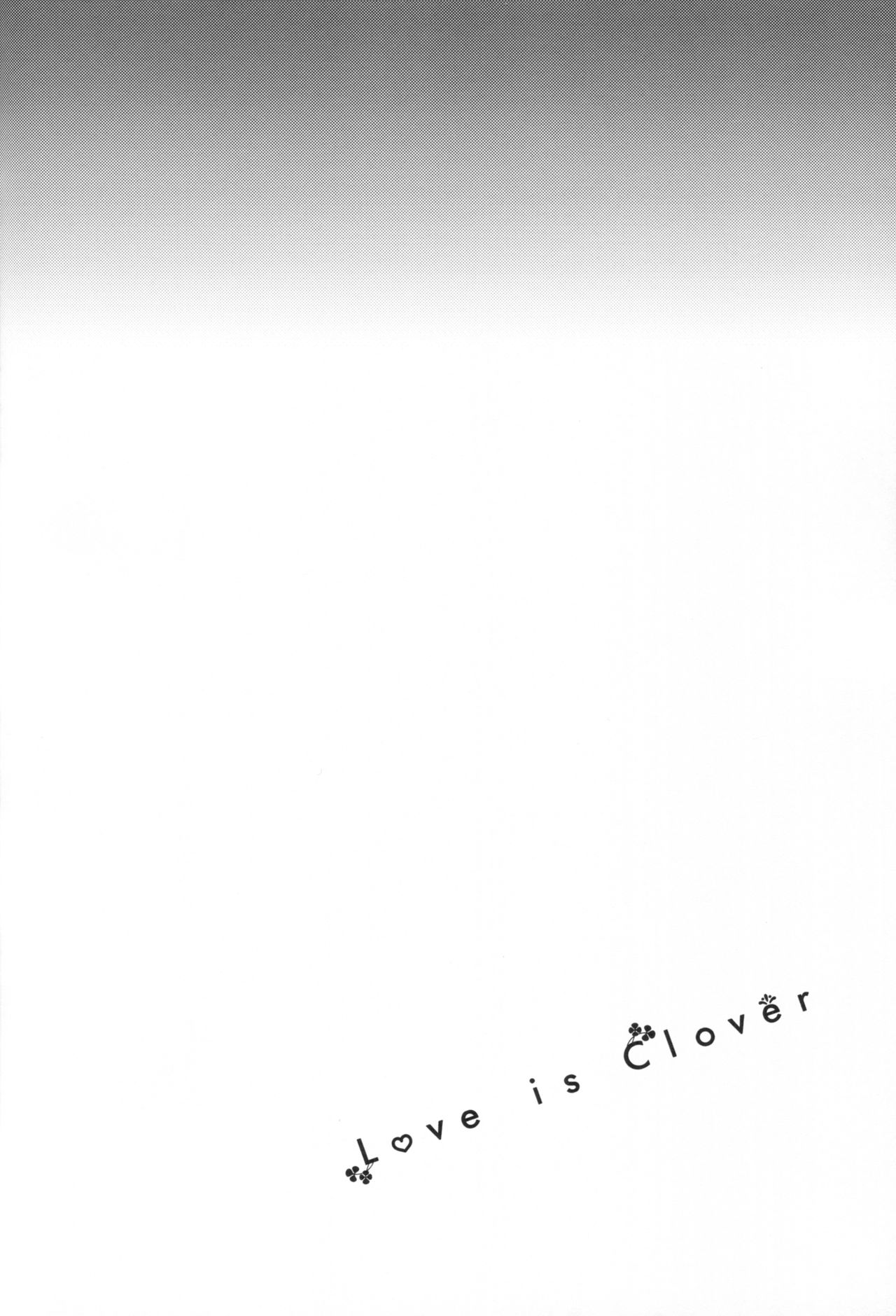 (CINDERELLA FESTIV@L) [Opaque (Futou Ryouko)] Love is Clover (THE IDOLM@STER CINDERELLA GIRLS)[Korean] (シンデレラFESTIV@L) [Opaque (不透りょうこ)] Love is Clover (アイドルマスター シンデレラガールズ) [韓国翻訳]
