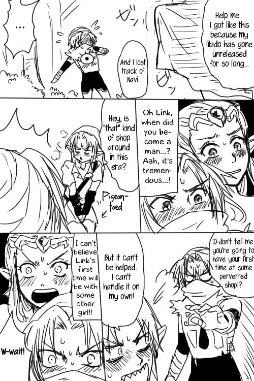 [Wasabi] Link to Zelda ga Jun Ai Ecchi suru Manga | Link and Zelda Having a Pure-Love Sex Manga (The Legend Of Zelda) [English] [rookie84] [わさび] リンクとゼルダが純愛えっちする漫画 (ゼルダの伝説) [英訳]