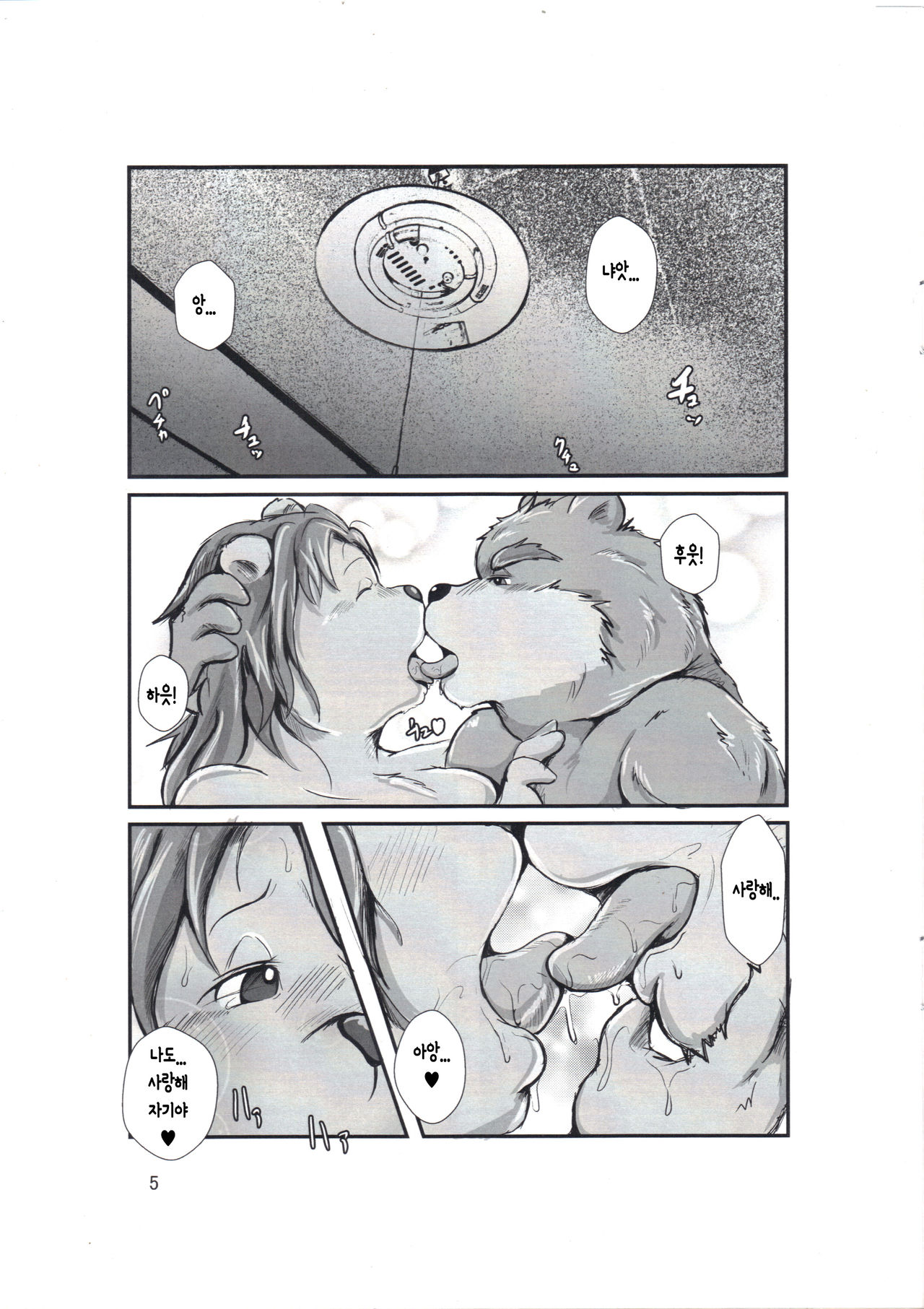 (Kansai! Kemoket 4) [Pomodori Tac (Kokkoman)] Newlyweds Bears [Korean] (関西!けもケット4) [ポモドリ・タック (コッコーマン)] Newlyweds Bears [韓国翻訳]