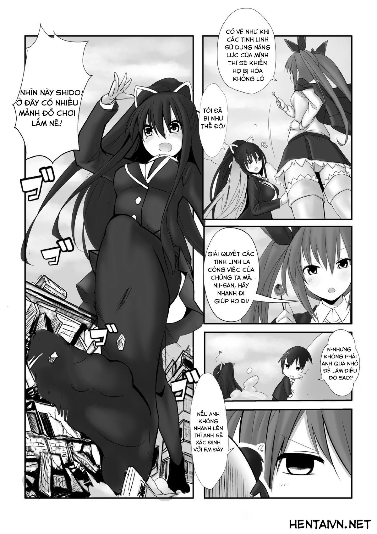 [Kazan no You] Date a Titaness (Date A Live) [Vietnamese Tiếng Việt] [Shinto] [火山の楊] DATE A TITANESS (デート・ア・ライブ) [ベトナム翻訳]