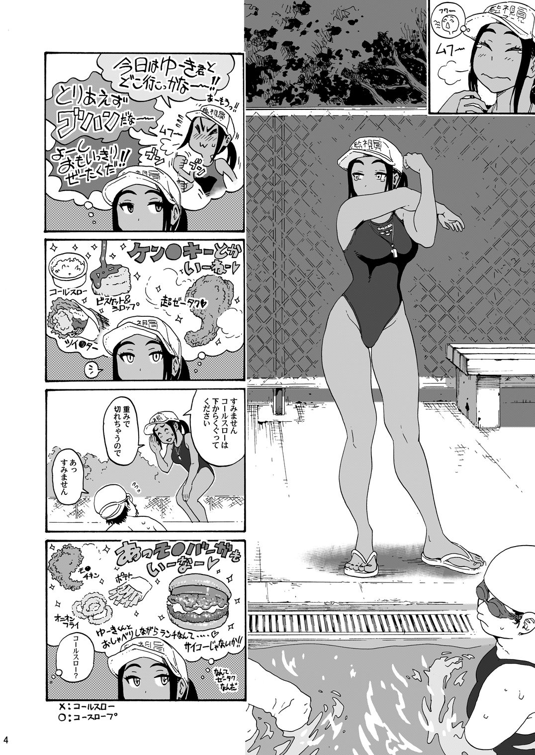 [Amazake Hatosyo-ten (Yoshu Ohepe)] Ah Hayaku H Shitai!! (Kana-san wa Pool no Kanshiin) [Digital] [甘酒鳩商店 (養酒オヘペ)] あ～早くHしたいっ!! (佳奈さんはプールの監視員) [DL版]
