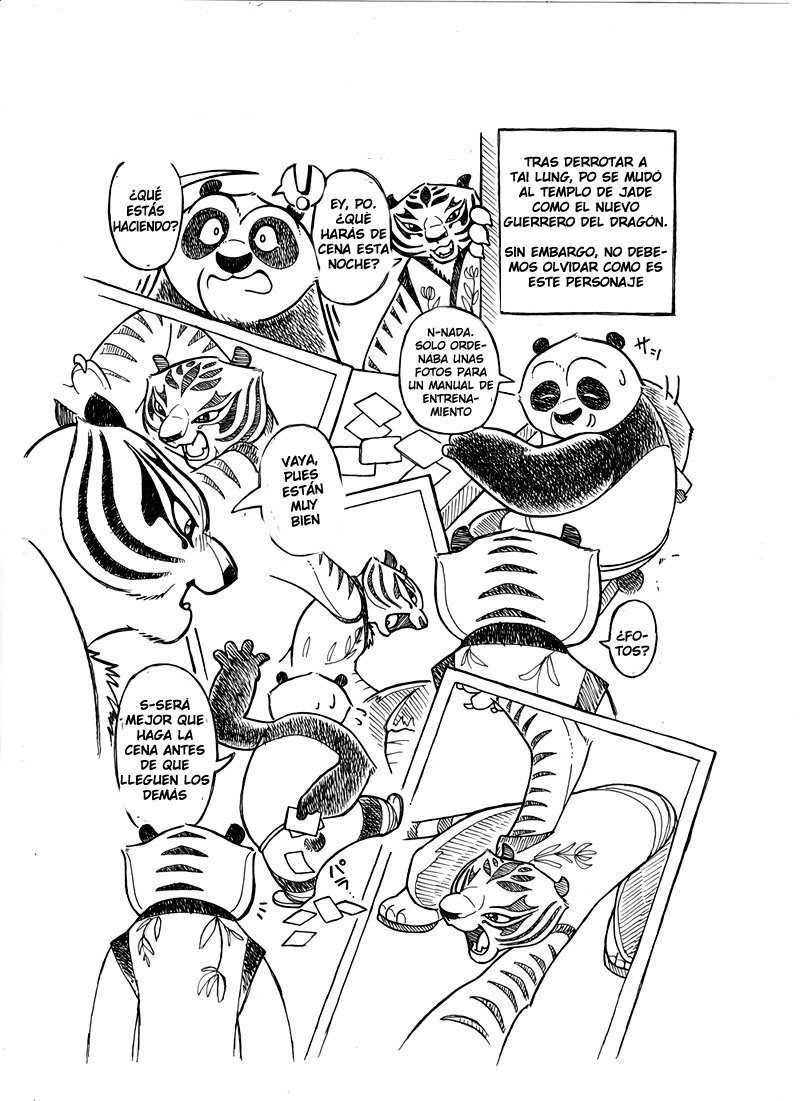 [Maple Forest (Archipelago)] Ryuu Senshi-teki Satsuei Ken (Tigress Stripe) (Kung Fu Panda) [Spanish] [LKNOFansub] [Digital] [楓想社 (アーキペラゴ)] 龍戦士的撮影拳 (タイグレスストライプ) (カンフー・パンダ) [スペイン翻訳] [DL版]