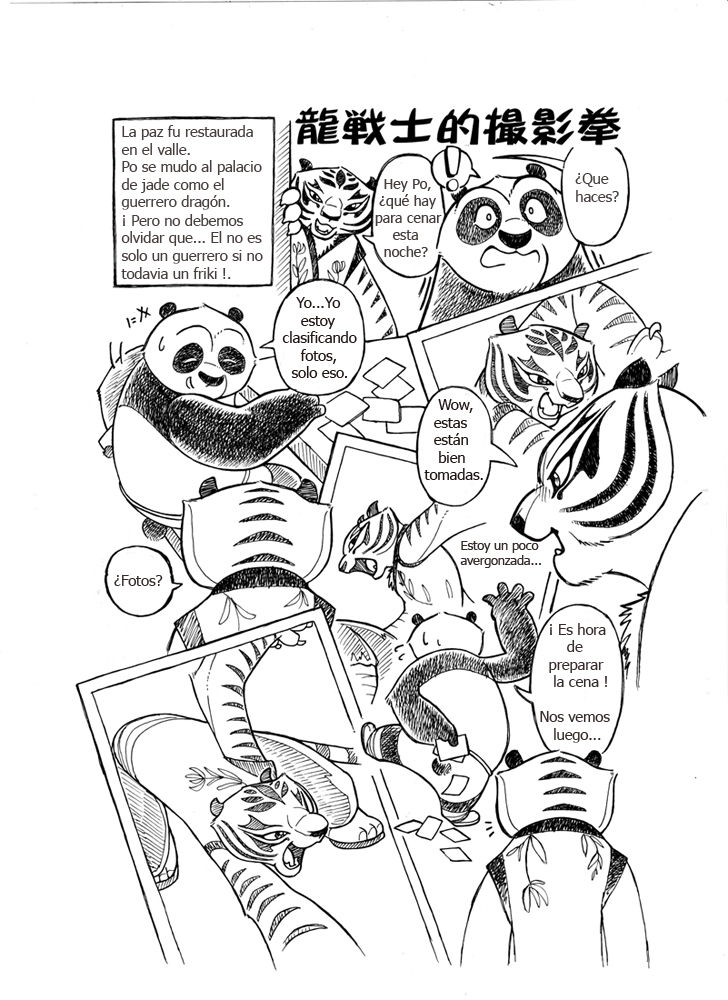 [Maple Forest (Archipelago)] Ryuu Senshi-teki Satsuei Ken | Geek is alive (Tigress Stripe) (Kung Fu Panda) [Spanish] [Digital] [楓想社 (アーキペラゴ)] 龍戦士的撮影拳 (タイグレスストライプ) (カンフー・パンダ) [スペイン翻訳] [DL版]
