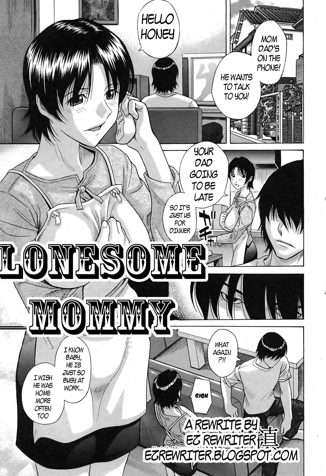 [Hashida Mamoru (Hashida Makoto)] Lonesome Mommy [English] (rewrite) 