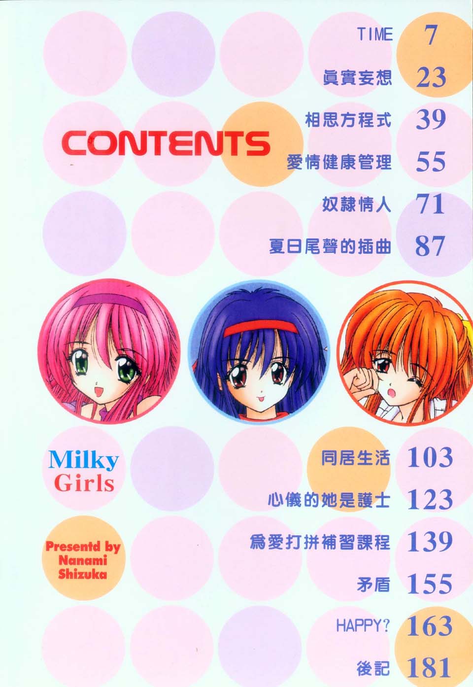 [Nanami Shizuka] Milky Girls (Chinese) 