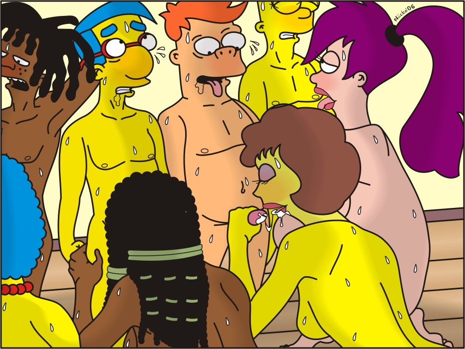 Simpson & Futurama - Crossover The First One 