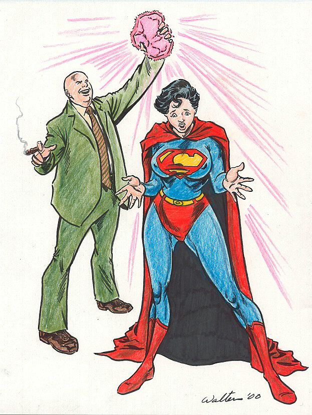 Tebra Artwork - Batman and Superman 