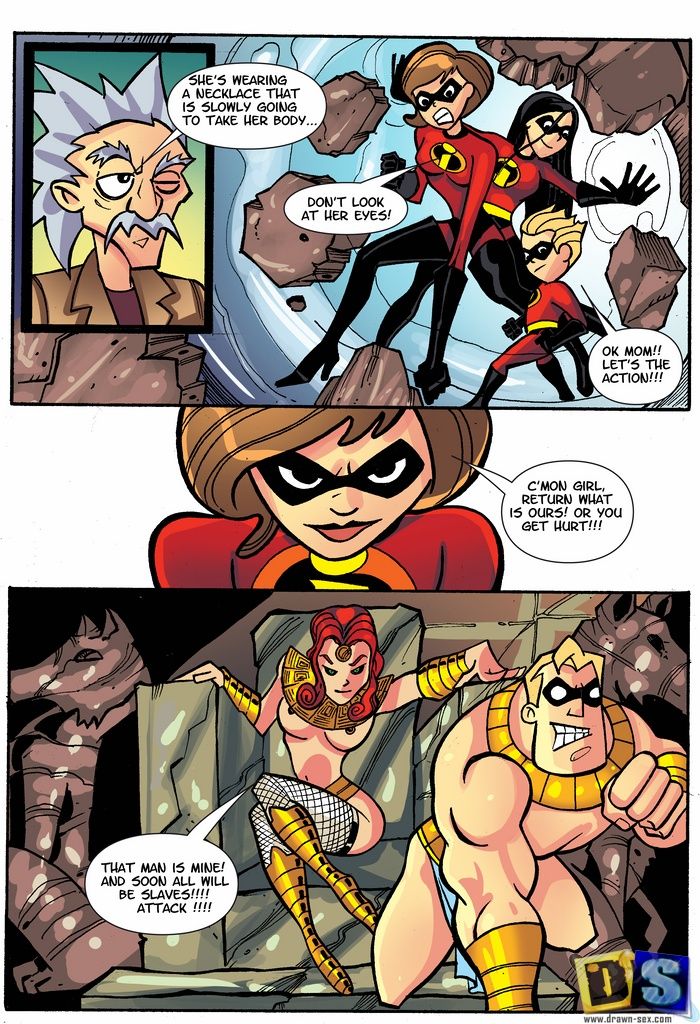 [Drawn-Sex] The Incredibles 