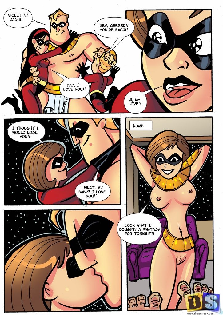 [Drawn-Sex] The Incredibles 